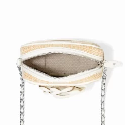 Rosie Straw Camera Bag -Fashion Accessories rosie straw camera bag white 1