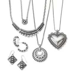 Sonora Multi Ring Necklace -Fashion Accessories sonora multi ring necklace silver 2 dd571194 dbe5 4bd6 95b0 e52b7966c4d4