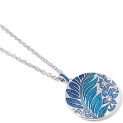 Terra Necklace -Fashion Accessories terra necklace silver blues 3